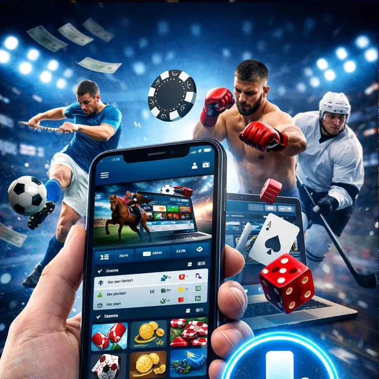 epicwin mobile application interface on a smartphone